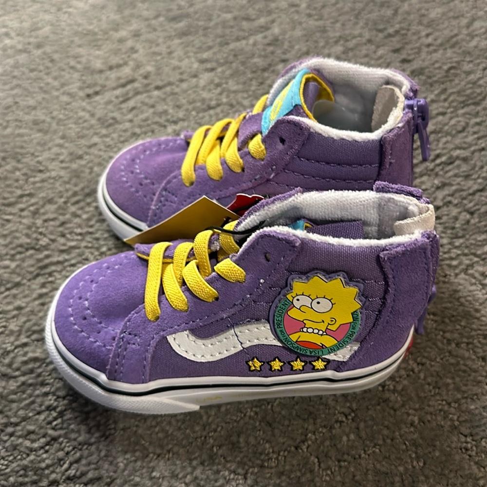 Lisa Simpson Vans NWT